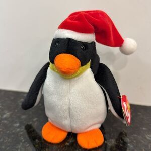 Ty Beanie Baby - Zero The Christmas Penguin (6in